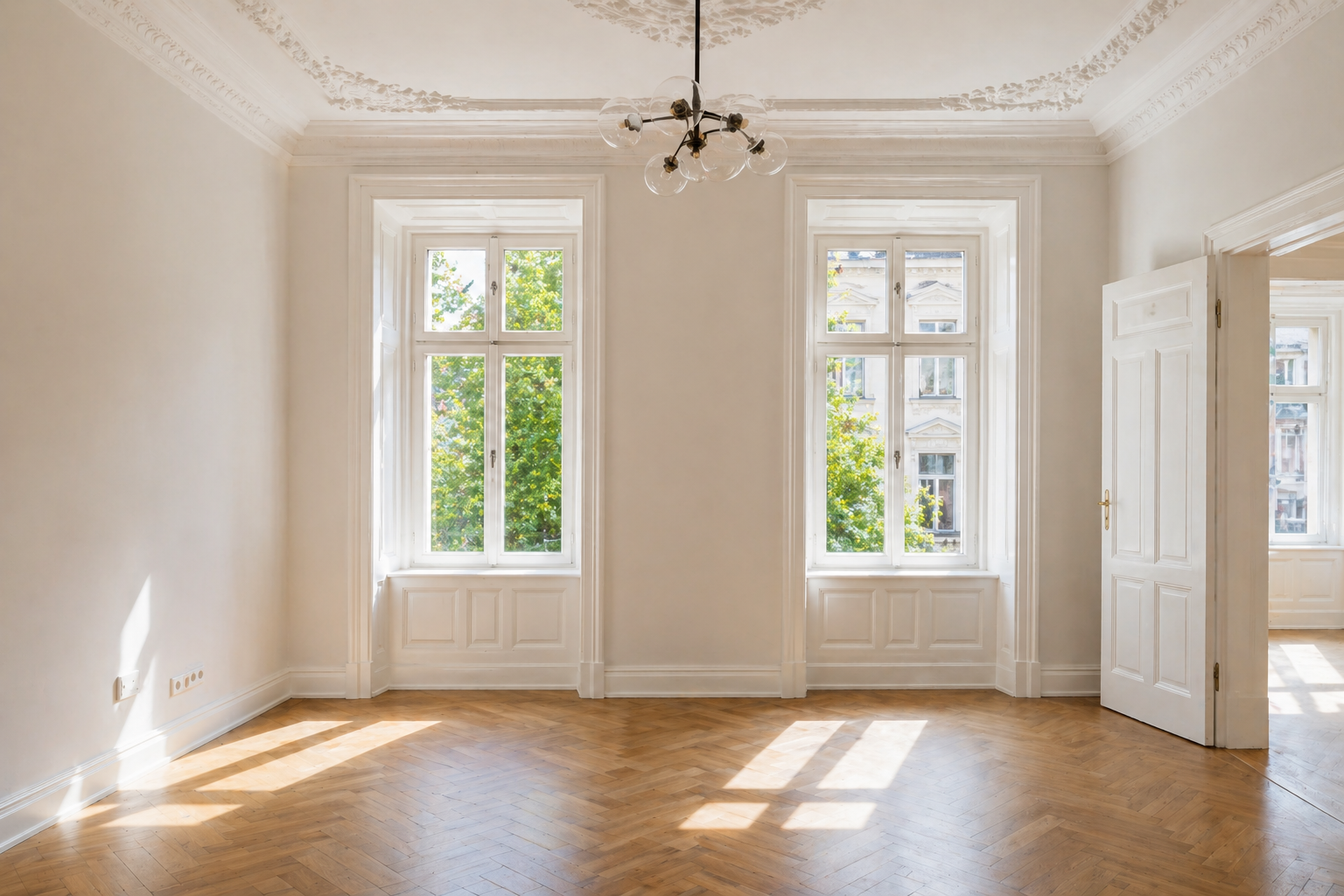 Innenausbau nach Denkmalsanierung mit REWOBAU