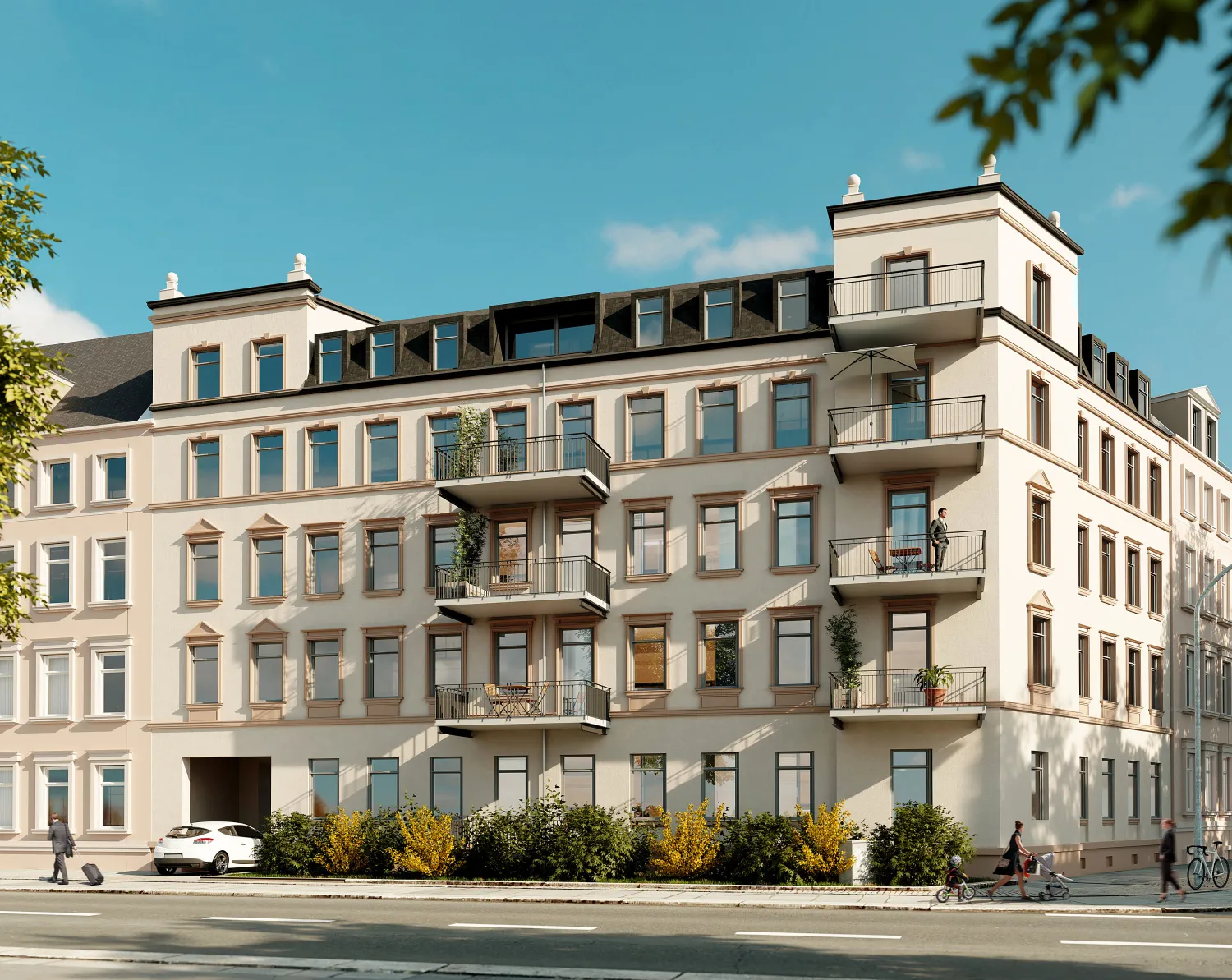 Denkmalsanierung mit REWOBAU